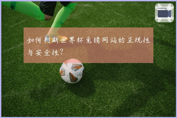 如何判断世界杯竞猜网站的正规性与安全性？