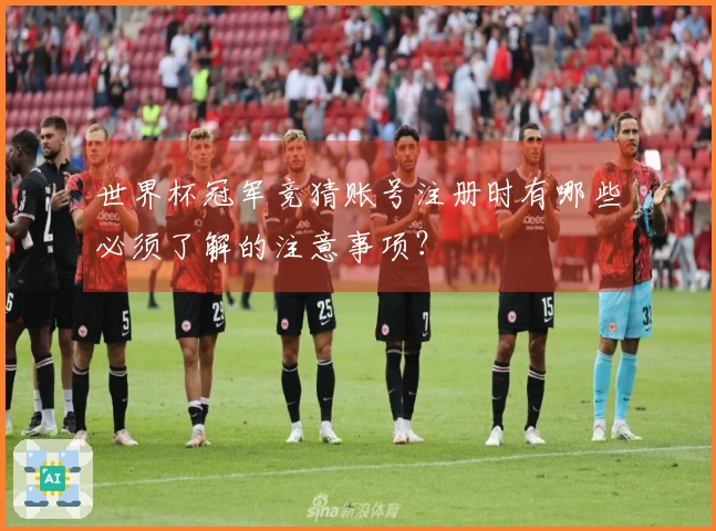 世界杯冠军竞猜账号注册时有哪些必须了解的注意事项？