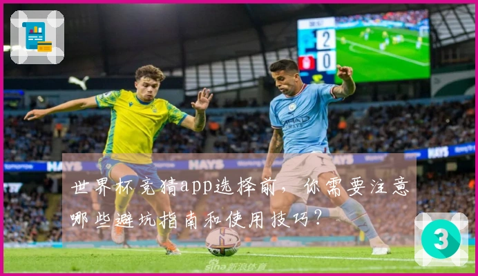 世界杯竞猜app选择前，你需要注意哪些避坑指南和使用技巧？