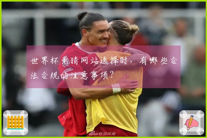 世界杯竞猜网站选择时,有哪些合法合规的注意事项?
