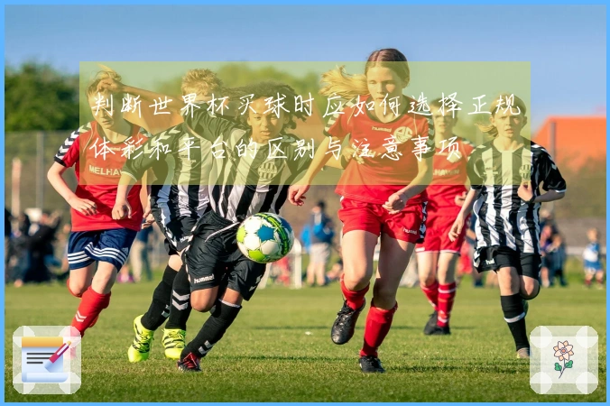 判断世界杯买球时应如何选择正规体彩和平台的区别与注意事项