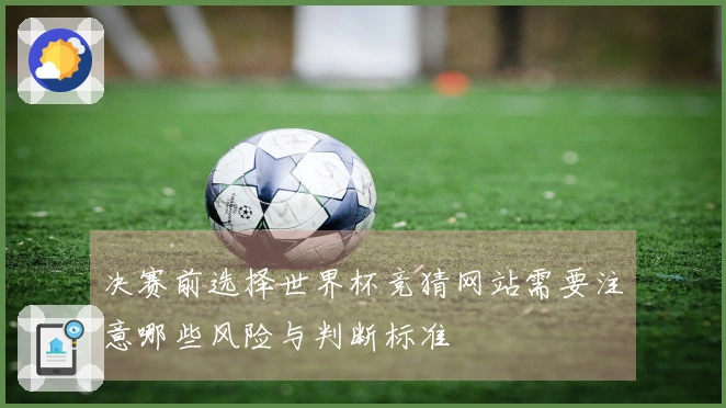 决赛前选择世界杯竞猜网站需要注意哪些风险与判断标准