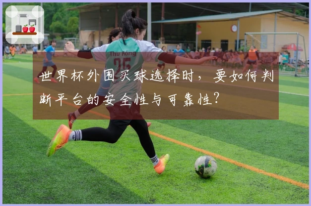 世界杯外围买球选择时，要如何判断平台的安全性与可靠性？